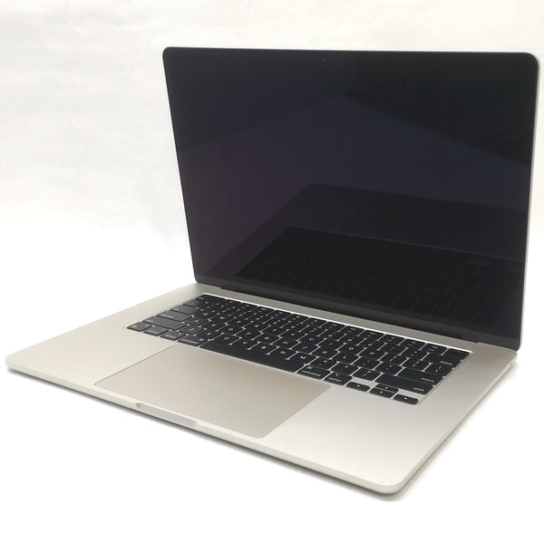 MacBook Air M3 / 15インチ / 2024 / 16GB / 256GB / スターライト / ランク:A / MC9F4J/A / 【中古品管理番号:38570】