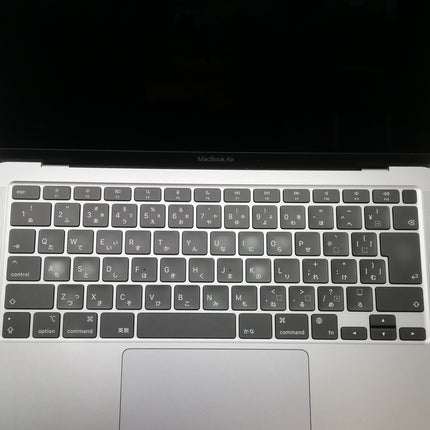 MacBook Air M1 / 13インチ / Mid2020 / 8GB / 256GB / スペースグレイ / ランク:C / MGN63J/A / 【中古品管理番号:38715】
