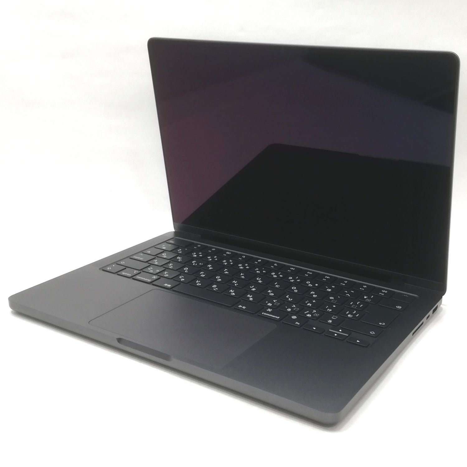 MacBook Pro M3Pro / 14インチ / 2023 / 18GB / 512GB / スペースブラック / ランク:A / MRX33J/A / 【中古品管理番号:38732】
