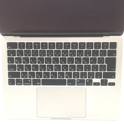 MacBook Air M2 / 13インチ / 2022 / 8GB / 512GB / スターライト / ランク:B / MLY23J/A / 【中古品管理番号:38747】