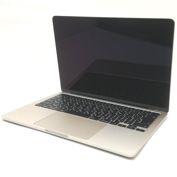 MacBook Air M2 / 13インチ / 2022 / 8GB / 256GB / スターライト / ランク:A / MLY13J/A / 【中古品管理番号:38769】