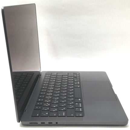MacBook Pro M3Pro / 14インチ / 2023 / 18GB / 512GB / スペースブラック / ランク:C / MRX33J/A / 【中古品管理番号:38828】