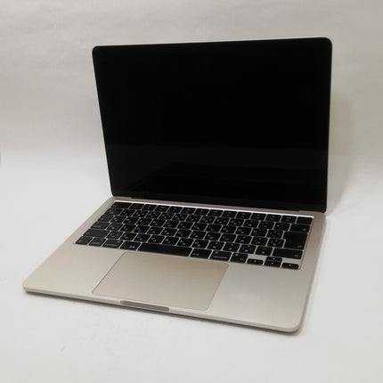 MacBook Air M2 / 13インチ / 2022 / 8GB / 256GB / スターライト / ランク:C / MLY13J/A / 【中古品管理番号:38855】