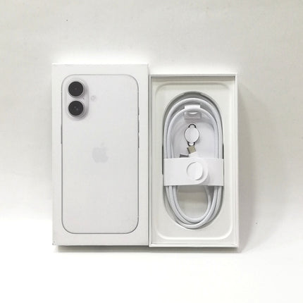 iPhone 16 / 2024 / 128GB / ホワイト / SoftBank版SIMフリー / ランク:A / MYDR3J/A / A3286 【中古品管理番号:38898】