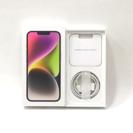 【決算特価！】iPhone 14 / 2022 / 128GB / スターライト / docomo版SIMフリー / ランク:B / MPUQ3J/A / A2881 【中古品管理番号:38930】