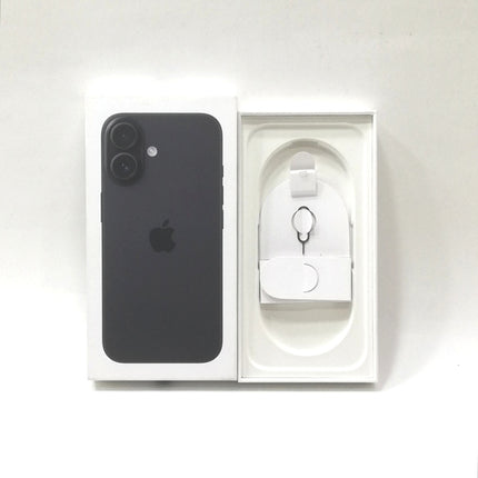【決算特価！】iPhone 16 / 2024 / 128GB / ブラック / SoftBank版SIMフリー / ランク:C / MYDQ3J/A / A3286 【中古品管理番号:38944】