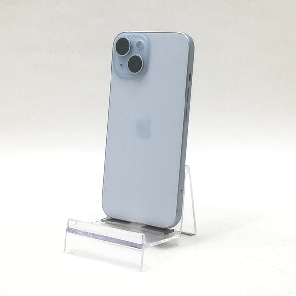 【決算特価！】iPhone 15 / 2023 / 128GB / ブルー / 国内版SIMフリー / ランク:C / MTML3J/A / A3089 【中古品管理番号:38945】