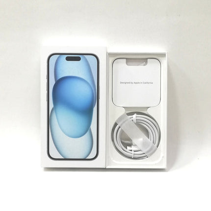 【決算特価！】iPhone 15 / 2023 / 128GB / ブルー / 国内版SIMフリー / ランク:C / MTML3J/A / A3089 【中古品管理番号:38945】