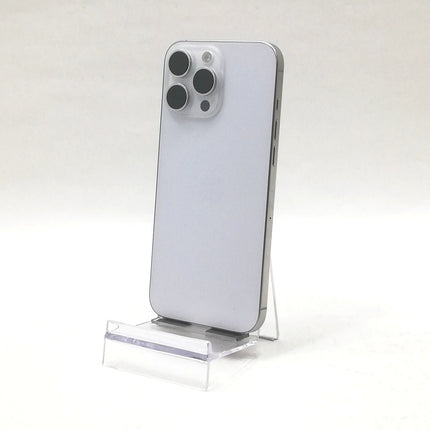 【決算特価！】iPhone 16 Pro Max / 2024 / 256GB / ホワイトチタニウム / 国内版SIMフリー / ランク:B / MYWH3J/A / A3295 【中古品管理番号:38975】