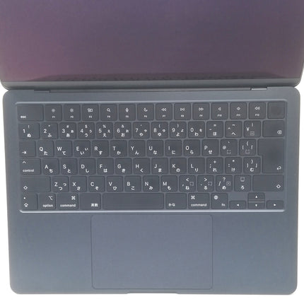 MacBook Air M2 / 13インチ / 2022(2024) / 16GB / 256GB / ミッドナイト / ランク:B / MC7X4J/A / 【中古品管理番号:39016】