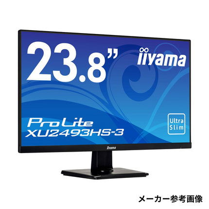 【中古品】iiyama ProLite XU2493HS-B3 [23.8インチ マーベルブラック]