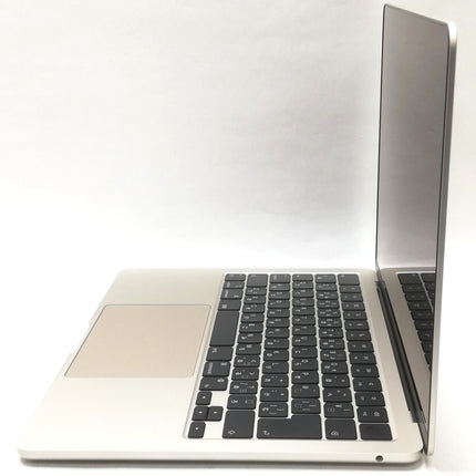 MacBook Air M2 / 13インチ / 2022 / 8GB / 512GB / スターライト / ランク:B / MLY23J/A / 【中古品管理番号:40276】
