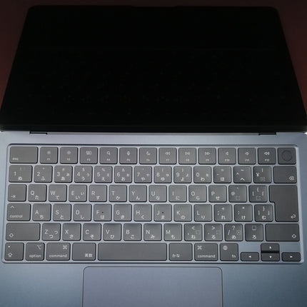 MacBook Air M3 / 13インチ / 2024 / 16GB / 512GB / ミッドナイト / ランク:B / MXCV3J/A / 【中古品管理番号:40297】