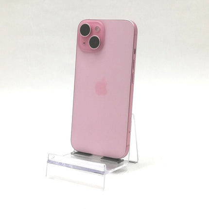 【決算特価！】iPhone 15 / 2023 / 128GB / ピンク / 国内版SIMフリー / ランク:B / MTMJ3J/A / A3089 【中古品管理番号:40309】