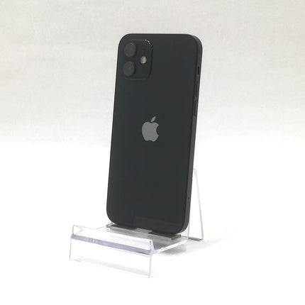 【決算特価！】iPhone 12 / 2020 / 128GB / ブラック / 国内版SIMフリー / ランク:B / MGHU3J/A / A2402 【中古品管理番号:40337】