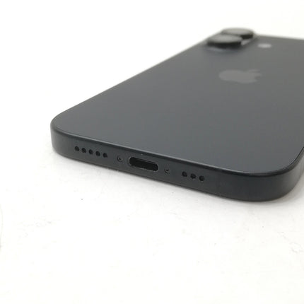 【決算特価！】iPhone 16 / 2024 / 128GB / ブラック / 国内版SIMフリー / ランク:B / MYDQ3J/A / A3286 【中古品管理番号:40346】