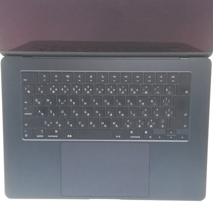 MacBook Air M2 / 15インチ / 2023 / 8GB / 512GB / ミッドナイト / ランク:B / MQKX3J/A / 【中古品管理番号:40388】