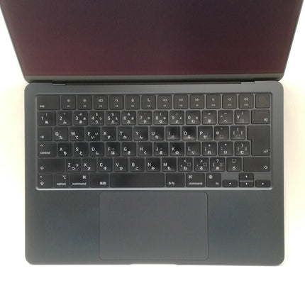 MacBook Air M3 / 13インチ / 2024 / 16GB / 1TB / ミッドナイト / ランク:C / MRXV3J/A / 【中古品管理番号:40398】