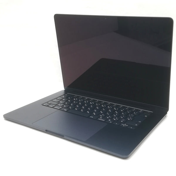 MacBook Air M2 / 15インチ / 2023 / 8GB / 256GB / ミッドナイト / ランク:A / MQKW3J/A / 【中古品管理番号:40476】