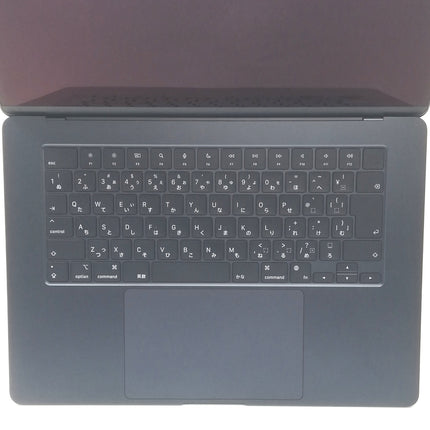 MacBook Air M2 / 15インチ / 2023 / 8GB / 256GB / ミッドナイト / ランク:A / MQKW3J/A / 【中古品管理番号:40476】