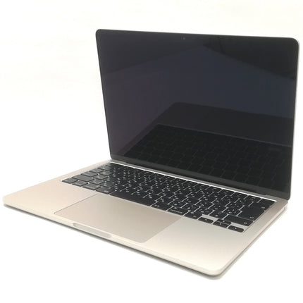 MacBook Air M2 / 13インチ / 2022 / 8GB / 512GB / スターライト / ランク:A / MLY23J/A / 【中古品管理番号:40484】