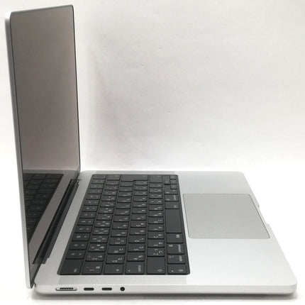 MacBook Pro M1 Pro / 14インチ / 2021 / 16GB / 512GB / シルバー / ランク:C / MKGR3J/A / 【中古品管理番号:40489】