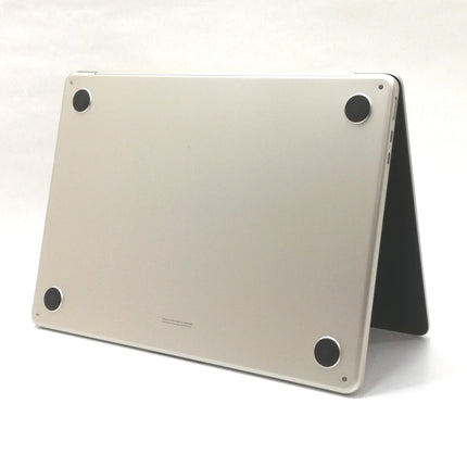MacBook Air M2 / 13インチ / 2022(2024) / 16GB / 256GB / スターライト / ランク:B / MC7W4J/A / 【中古品管理番号:40497】