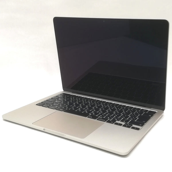 MacBook Air M2 / 13インチ / 2022 / 8GB / 256GB / スターライト / ランク:C / MLY13J/A / 【中古品管理番号:40501】