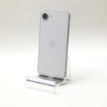 iPhone 16e / 2025 / 128GB / ホワイト / au版SIMフリー / ランク:C / MD1R4J/A / A3409 【中古品管理番号:40508】