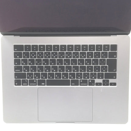 MacBook Air M2 / 15インチ / 2023 / 8GB / 256GB / スペースグレイ / ランク:B / MQKP3J/A / 【中古品管理番号:40523】