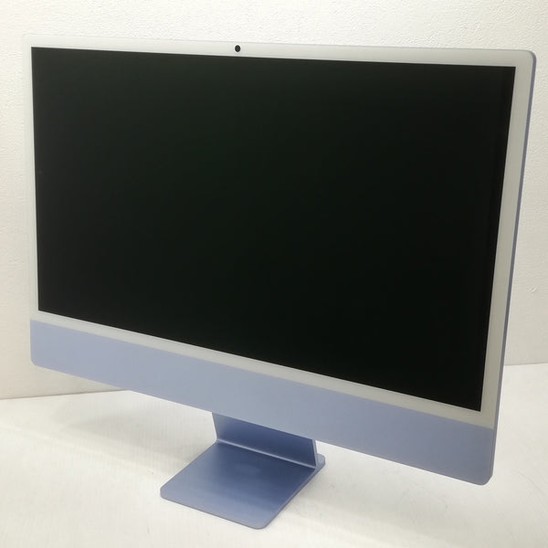 iMac 24-inch, 2024, Four ports / 24インチ / M4 10コアCPU10コアGPU 16GBメモリ 256GB / 16GB / 256GB / ブルー / ランク:A / MWV13J/A / 【中古品管理番号:40645】