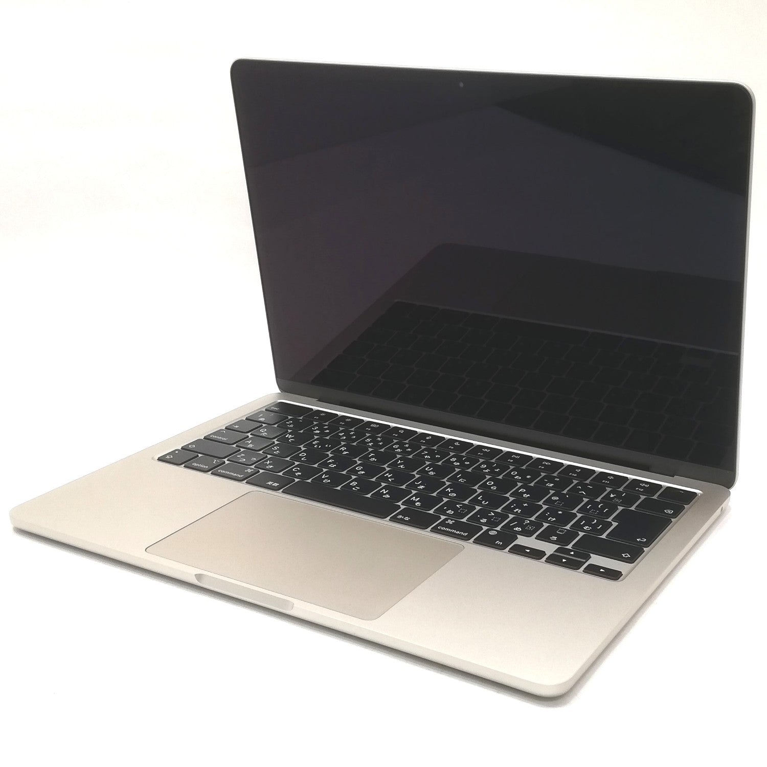 MacBook Air M2 / 13インチ / 2022 / 8GB / 512GB / スターライト / ランク:A / MLY23J/A / 【中古品管理番号:40739】