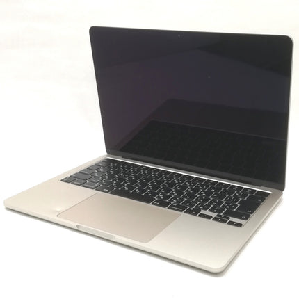 【販売強化プライス！】MacBook Air M2 / 13インチ / 2022(2024) / 16GB / 256GB / スターライト / ランク:C / MC7W4J/A / 【中古品管理番号:40741】