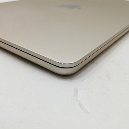 【販売強化プライス！】MacBook Air M2 / 13インチ / 2022(2024) / 16GB / 256GB / スターライト / ランク:C / MC7W4J/A / 【中古品管理番号:40741】