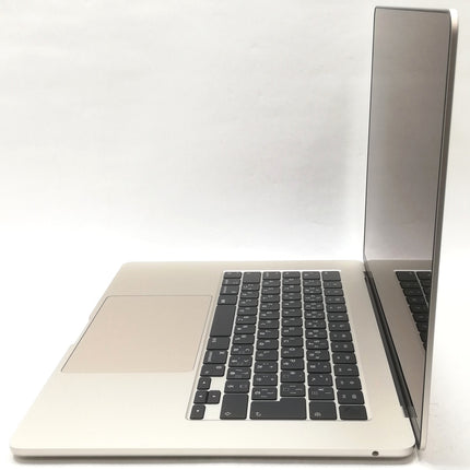 MacBook Air M3 / 15インチ / 2024 / 16GB / 512GB / スターライト / ランク:A / MXD33J/A / 【中古品管理番号:40808】