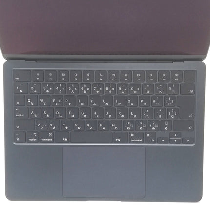 MacBook Air M2 / 13インチ / 2022 / 8GB / 256GB / ミッドナイト / ランク:B / MLY33J/A / 【中古品管理番号:40931】