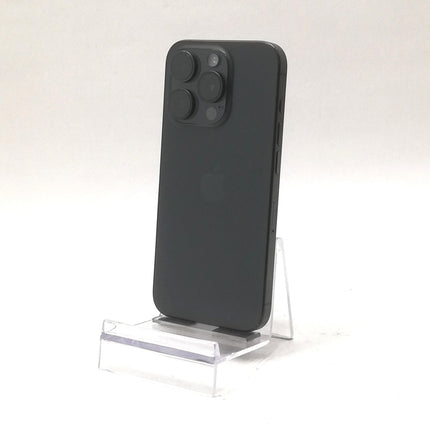 iPhone 15 Pro / 2023 / 128GB / ブラックチタニウム / 国内版SIMフリー / ランク:C / MTU73J/A / A3101 【中古品管理番号:40970】