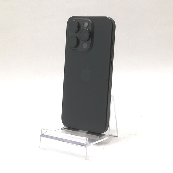 iPhone 15 Pro / 2023 / 128GB / ブラックチタニウム / 国内版SIMフリー / ランク:C / MTU73J/A / A3101 【中古品管理番号:40970】