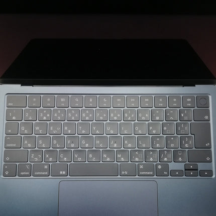 MacBook Air M2 / 13インチ / 2022 / 8GB / 256GB / ミッドナイト / ランク:B / MLY33J/A / A2681 【中古品管理番号:41004】