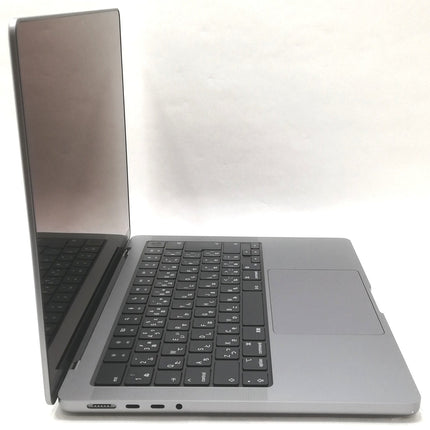 MacBook Pro M1 Max / 14インチ / 2021 / 32GB / 1TB / スペースグレイ / ランク:B / MKGQ3J/A(Max) / 【中古品管理番号:41055】