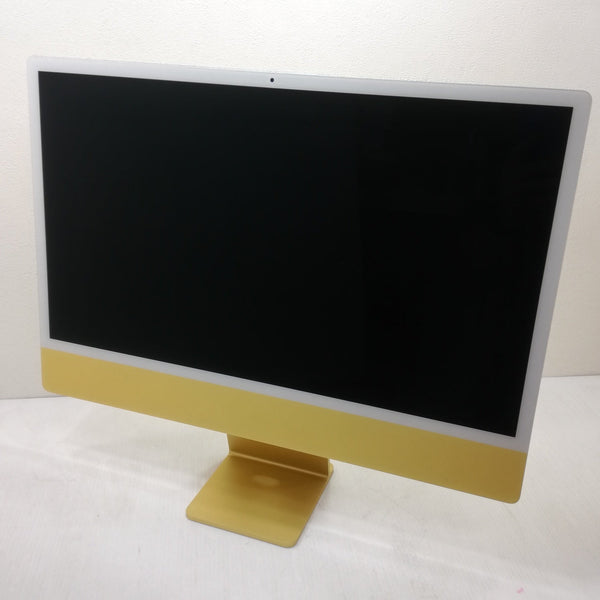 iMac M1 / 24インチ / Mid 2021 / 8GB / 512GB / イエロー / ランク:A / Z12T / 【中古品管理番号:41077】
