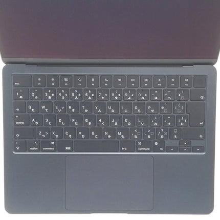 MacBook Air M2 / 13インチ / 2022 / 8GB / 256GB / ミッドナイト / ランク:B / MLY33J/A / 【中古品管理番号:41103】