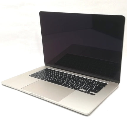 MacBook Air M2 / 15インチ / 2023 / 16GB / 256GB / スターライト / ランク:B / MQKU3J/A / 【中古品管理番号:41106】
