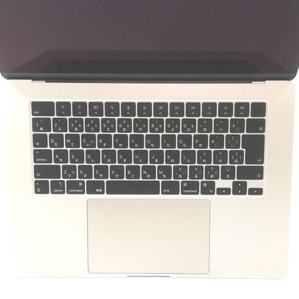 MacBook Air M2 / 15インチ / 2023 / 16GB / 256GB / スターライト / ランク:B / MQKU3J/A / 【中古品管理番号:41106】