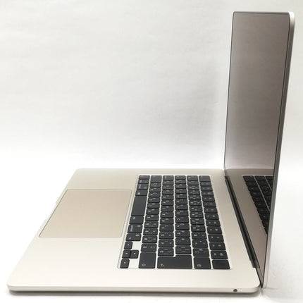 MacBook Air M2 / 15インチ / 2023 / 16GB / 256GB / スターライト / ランク:B / MQKU3J/A / 【中古品管理番号:41106】