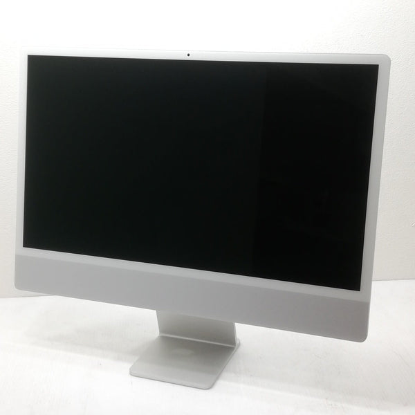 iMac 24-inch, 2023, Four ports / 24インチ / M3 8コアCPU10コアGPU 8GBメモリ 256GB SSD / 24GB / 1TB / シルバー / ランク:C / MQRJ3J/A / 【中古品管理番号:41122】