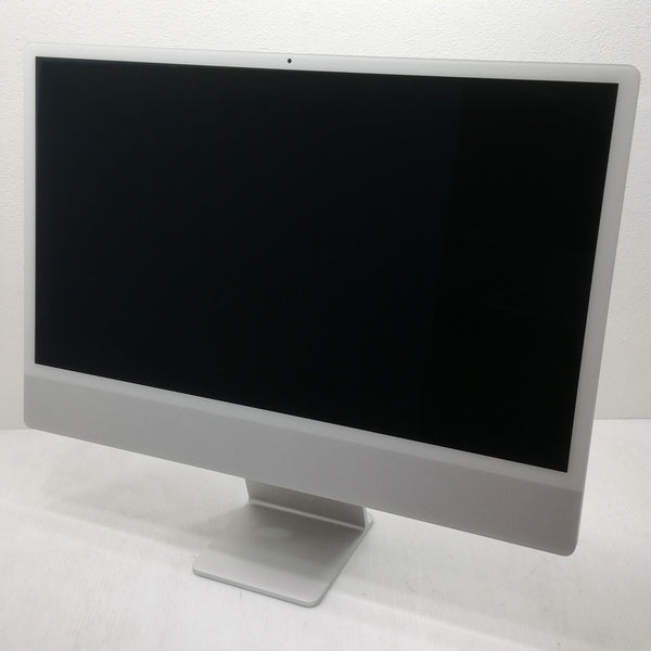 iMac M1 / 24インチ / Mid 2021 / 8GB / 256GB / シルバー / ランク:C / MGPC3J/A / 【中古品管理番号:41123】