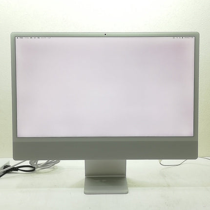 iMac M1 / 24インチ / Mid 2021 / 8GB / 256GB / シルバー / ランク:C / MGTF3J/A / 【中古品管理番号:41124】