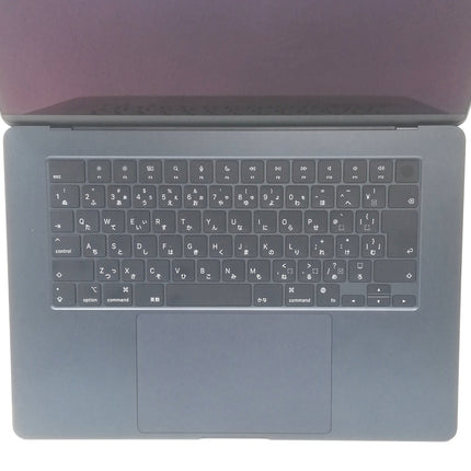 MacBook Air M3 / 15インチ / 2024 / 16GB / 512GB / ミッドナイト / ランク:A / MXD43J/A / 【中古品管理番号:41199】
