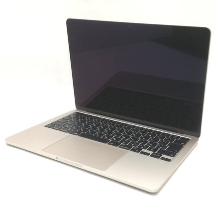 MacBook Air M2 / 13インチ / 2022(2024) / 16GB / 256GB / スターライト / ランク:B / MC7W4J/A / 【中古品管理番号:41250】